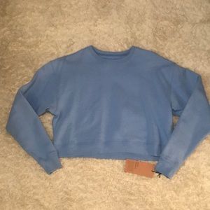 Girlfriend collective cropped sweatshirt